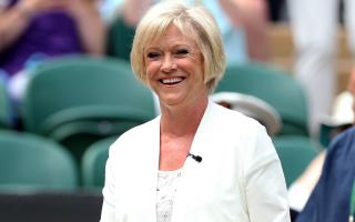 Sue Barker. Credit: PA