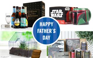 Last minute Father's Day gifts from Moonpig including beer and more. (Moonpig/Canva)