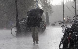 Stock image of rain