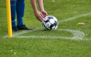 Football stock image.