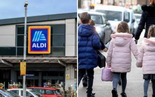 Aldi will be offering out vouchers to parents to help out with back-to-school supplies