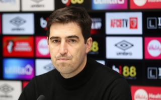 AFC Bournemouth v Chelsea  at Vitality Stadium. Andoni Iraola.