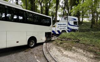 The coach was stranded on Zig Zag Hill, Shaftesbury