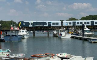 Engineers will be replacing three quarters of a mile’s worth of track between Brockenhurst and Lymington Pier