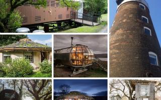 See inside quirky Airbnb including 'airship', windmill, and treehouse. Pictures: Airbnb