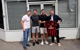 L-R - Kieran birch co-director, Adam Smith, Lewis Cook, James Gura-Lowe.