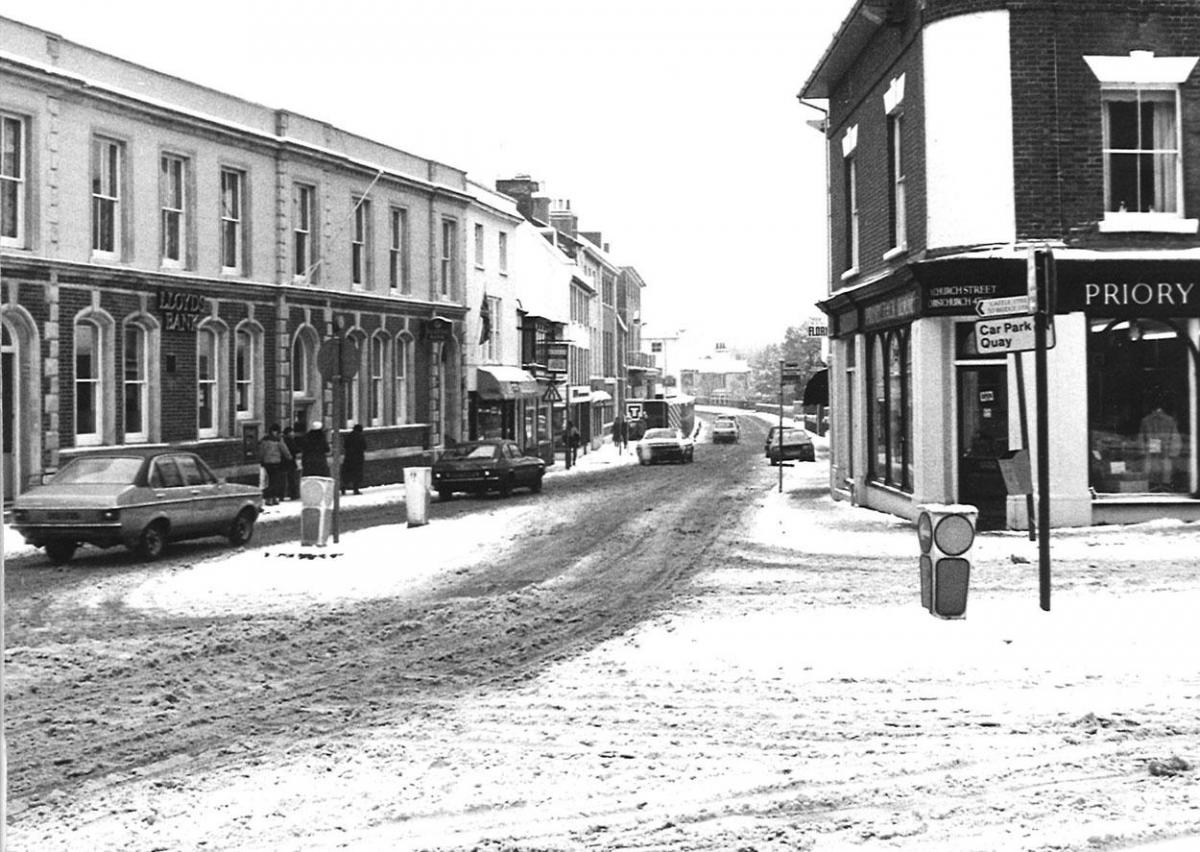 Snow in Christchurch in 1985

