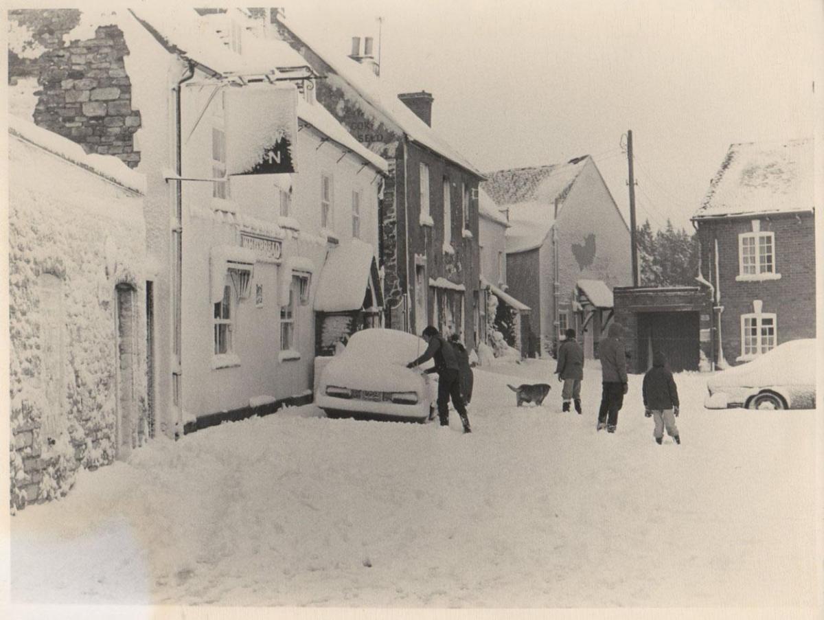 The Quay Inn at Wareham Quay. Feb 1978. Picture: Wareham Museum.