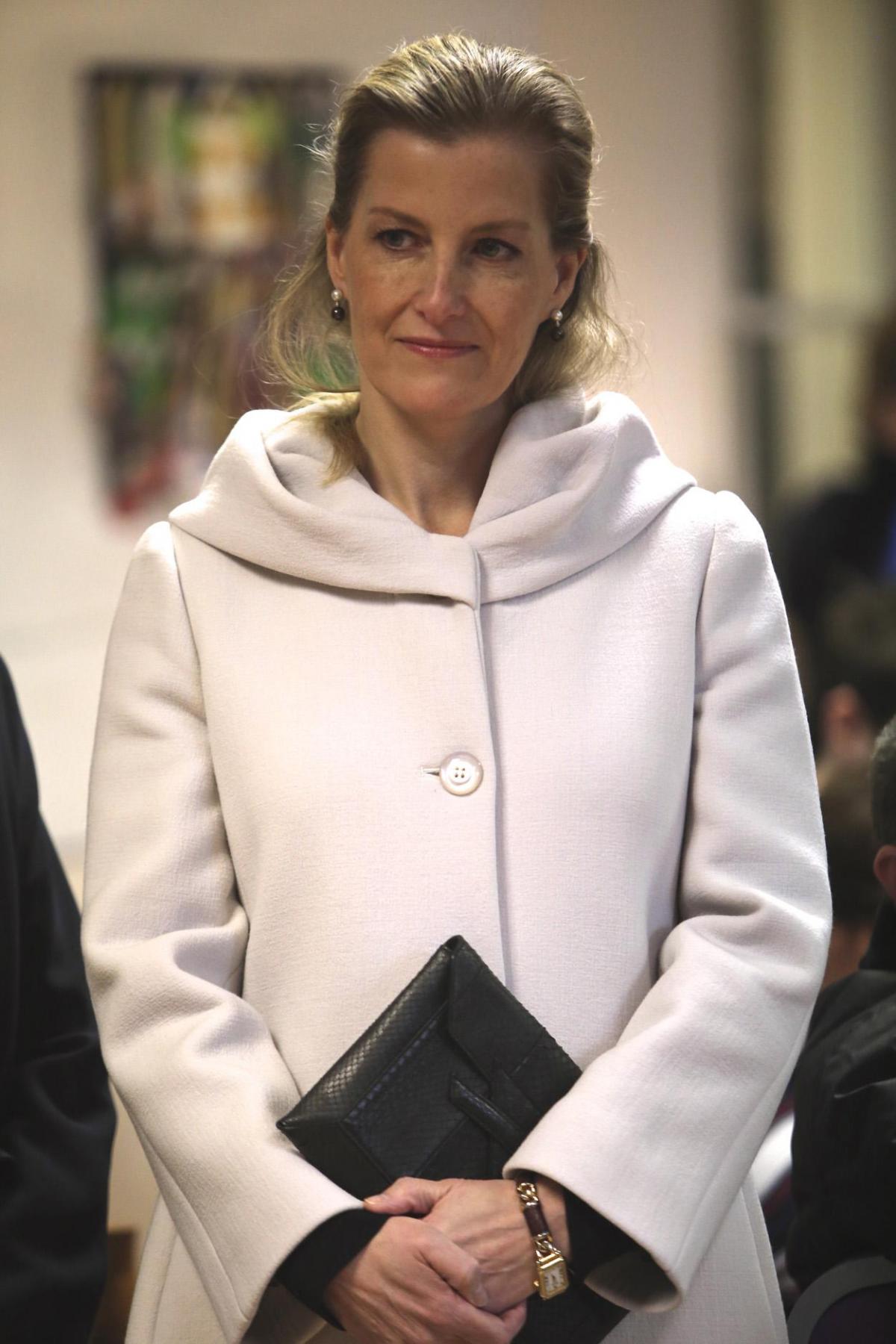 Her Royal Highness, Sophie, Countess of Wessex visits the Stable Family Home Trust at Bisterne. Pictures by Sam Sheldon. 