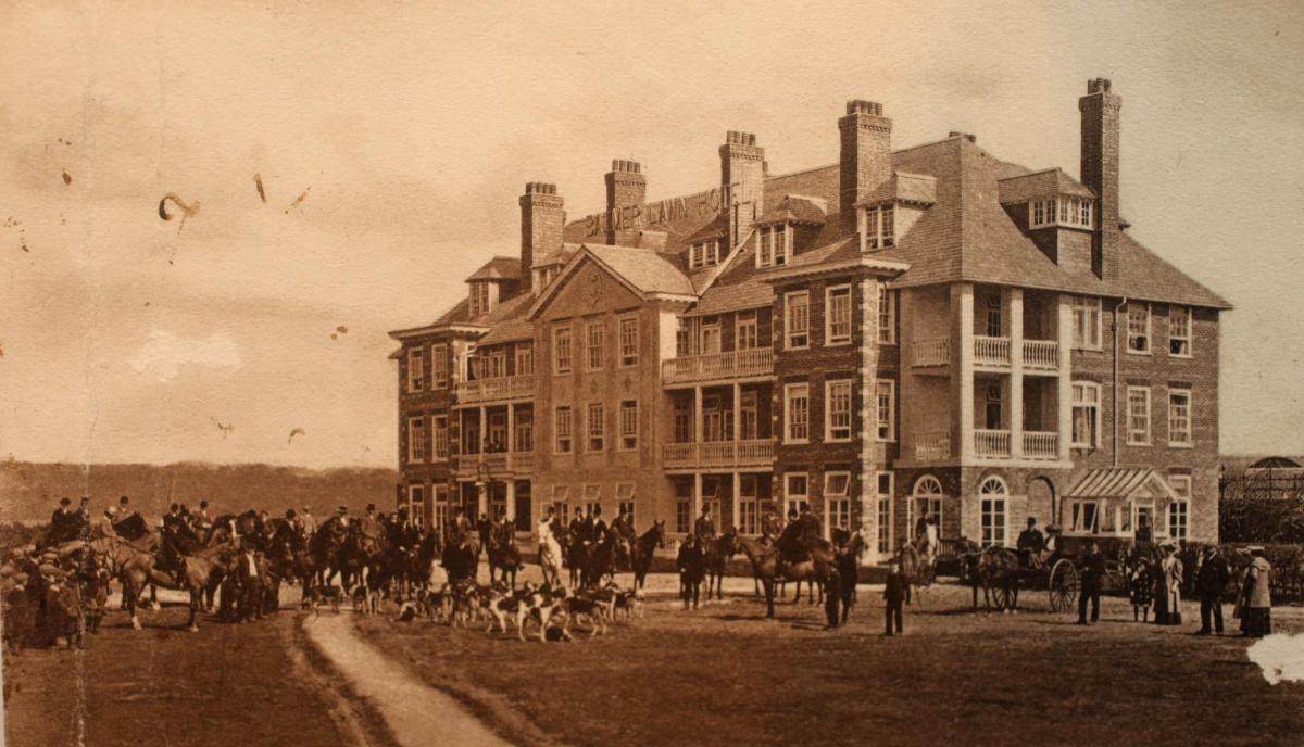 D-Day landing documents and and items found at Balmer Lawn Hotel.