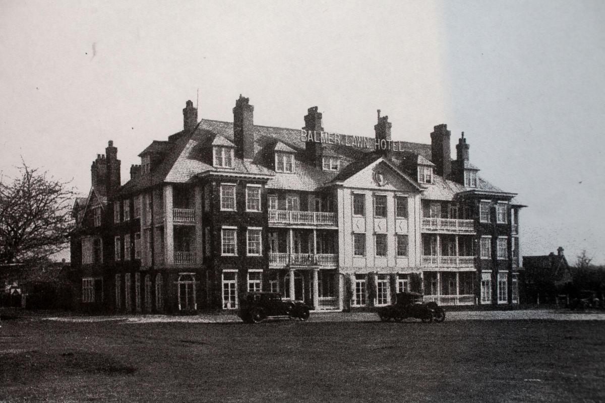 D-Day landing documents and and items found at Balmer Lawn Hotel.