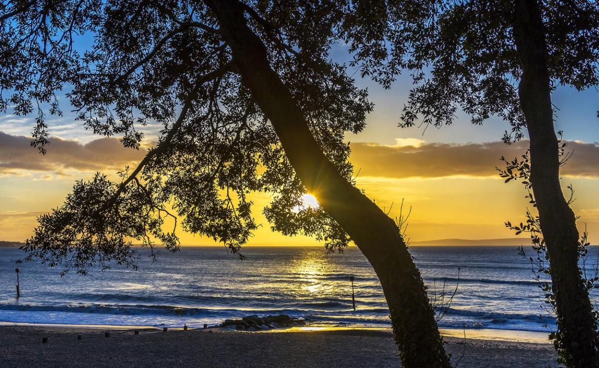 Sunrise at Avon Beach, Mudeford taken by Nick Lucas of Ashley Heath.