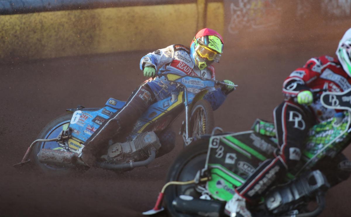 Poole Pirates v Swindon Robins on July 29, 2015. Pictures by Richard Crease. 