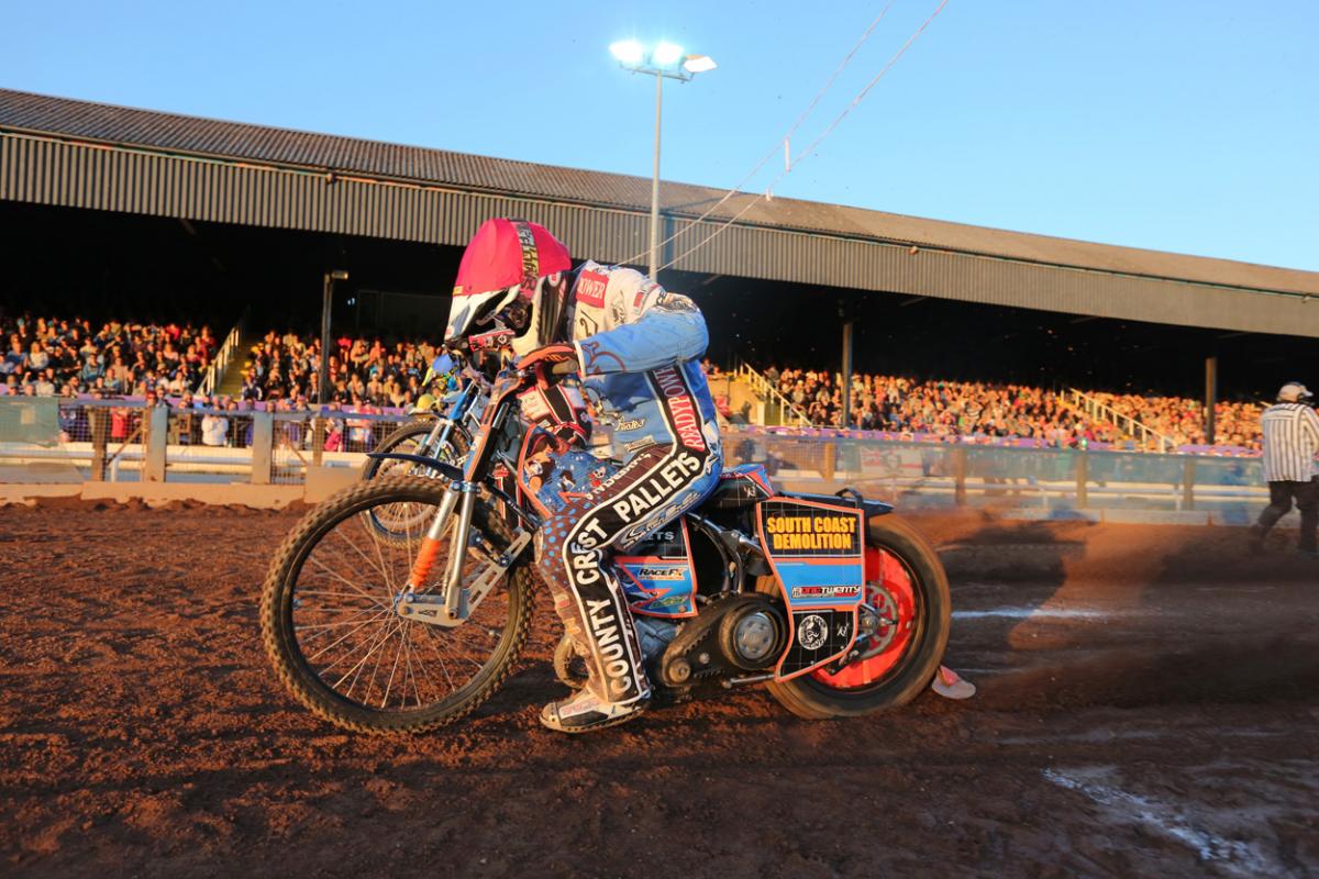 Poole Pirates v Swindon Robins on July 29, 2015. Pictures by Richard Crease. 