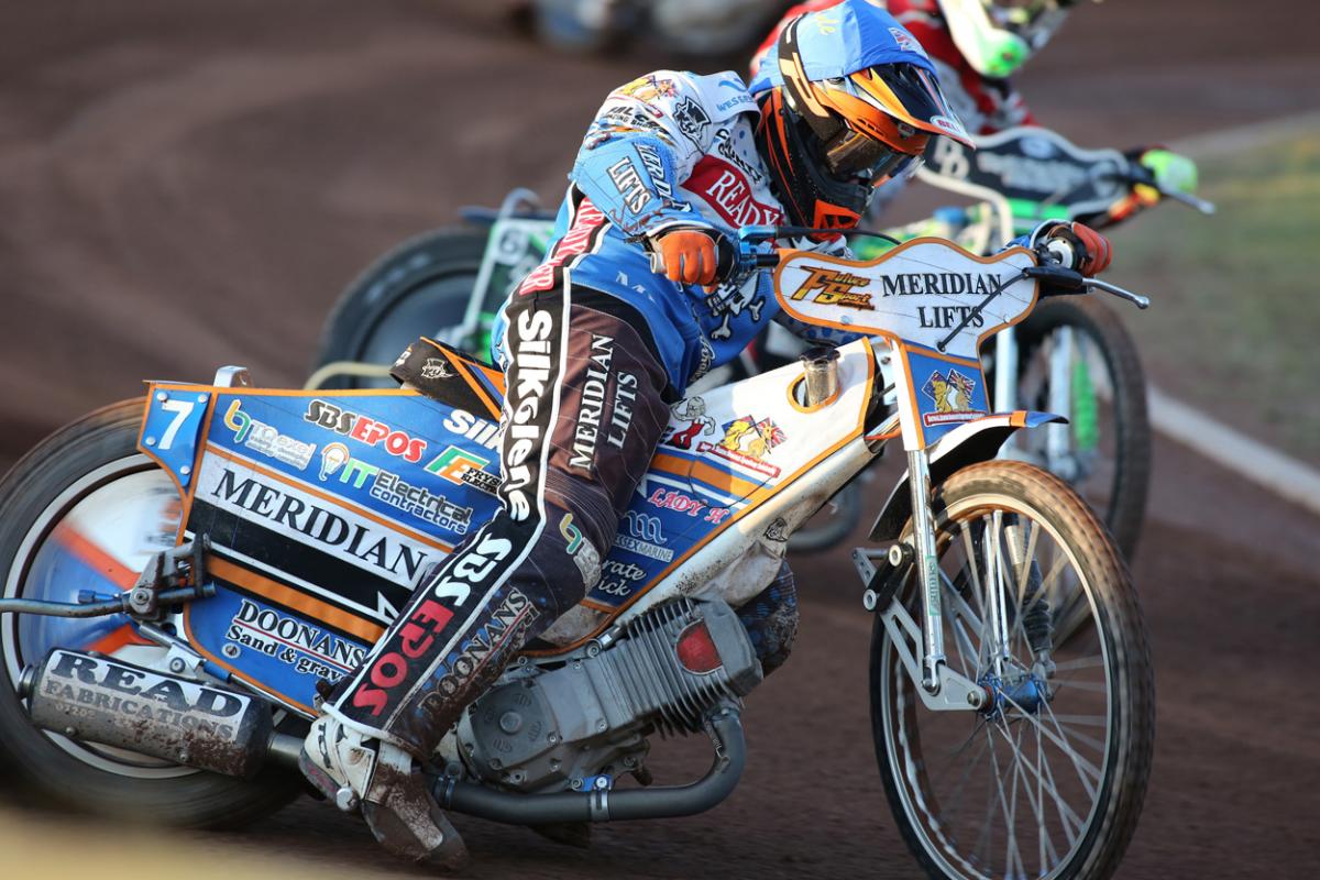 Poole Pirates v Swindon Robins on July 29, 2015. Pictures by Richard Crease. 