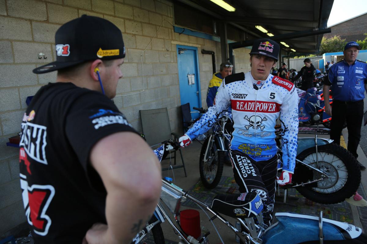 Poole Pirates v Swindon Robins on July 29, 2015. Pictures by Richard Crease. 