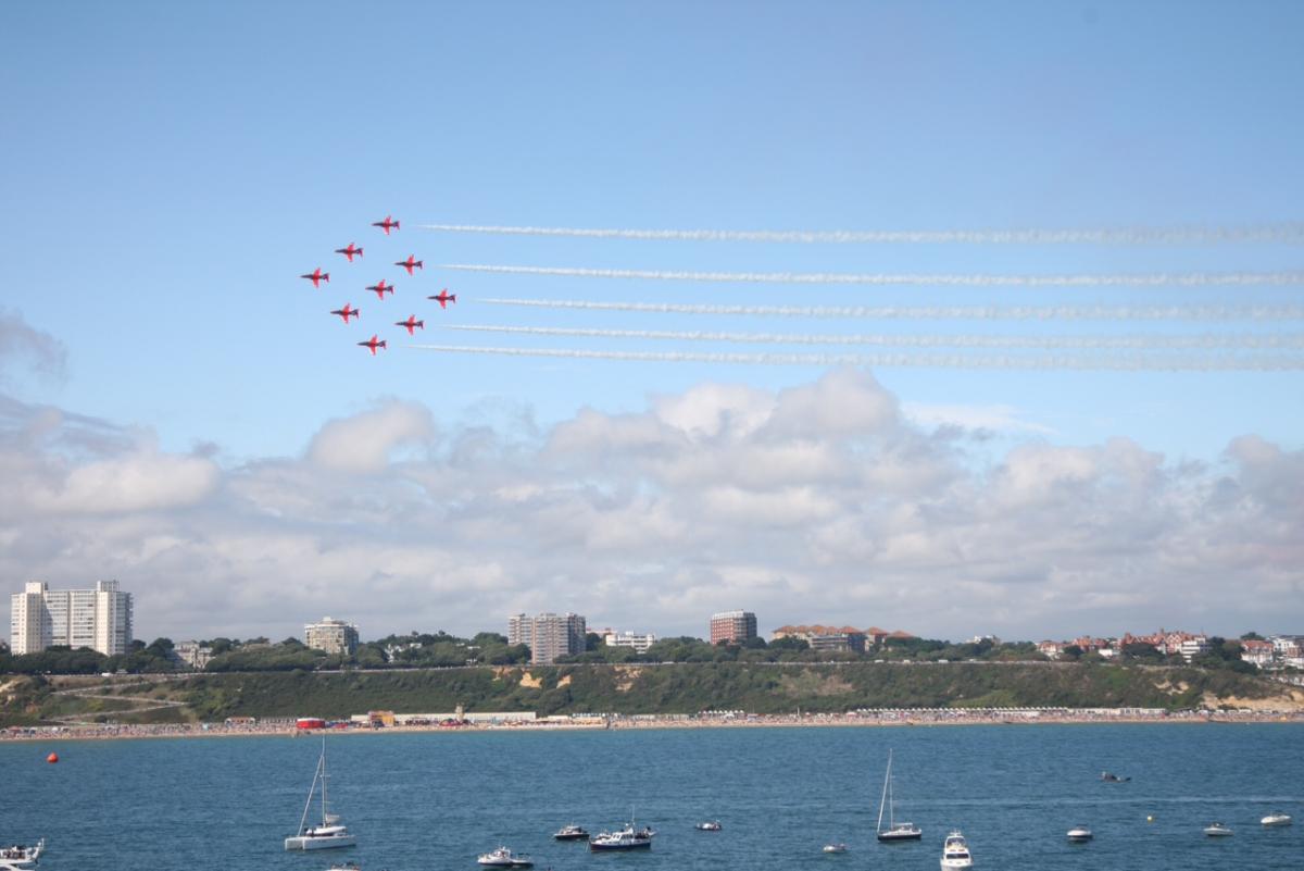 All the action from Friday at the Bournemouth Air Festival 2015. Pictures: Richard Crease