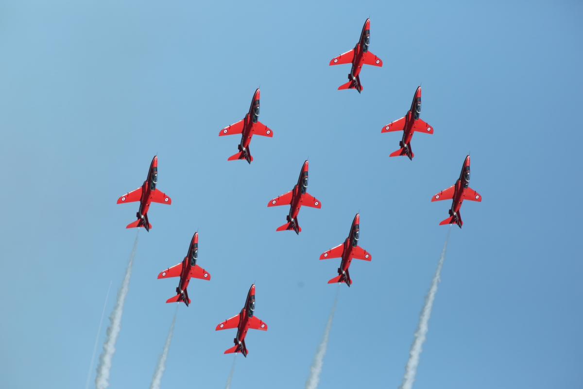 All the action from Friday at the Bournemouth Air Festival 2015. Pictures: Richard Crease