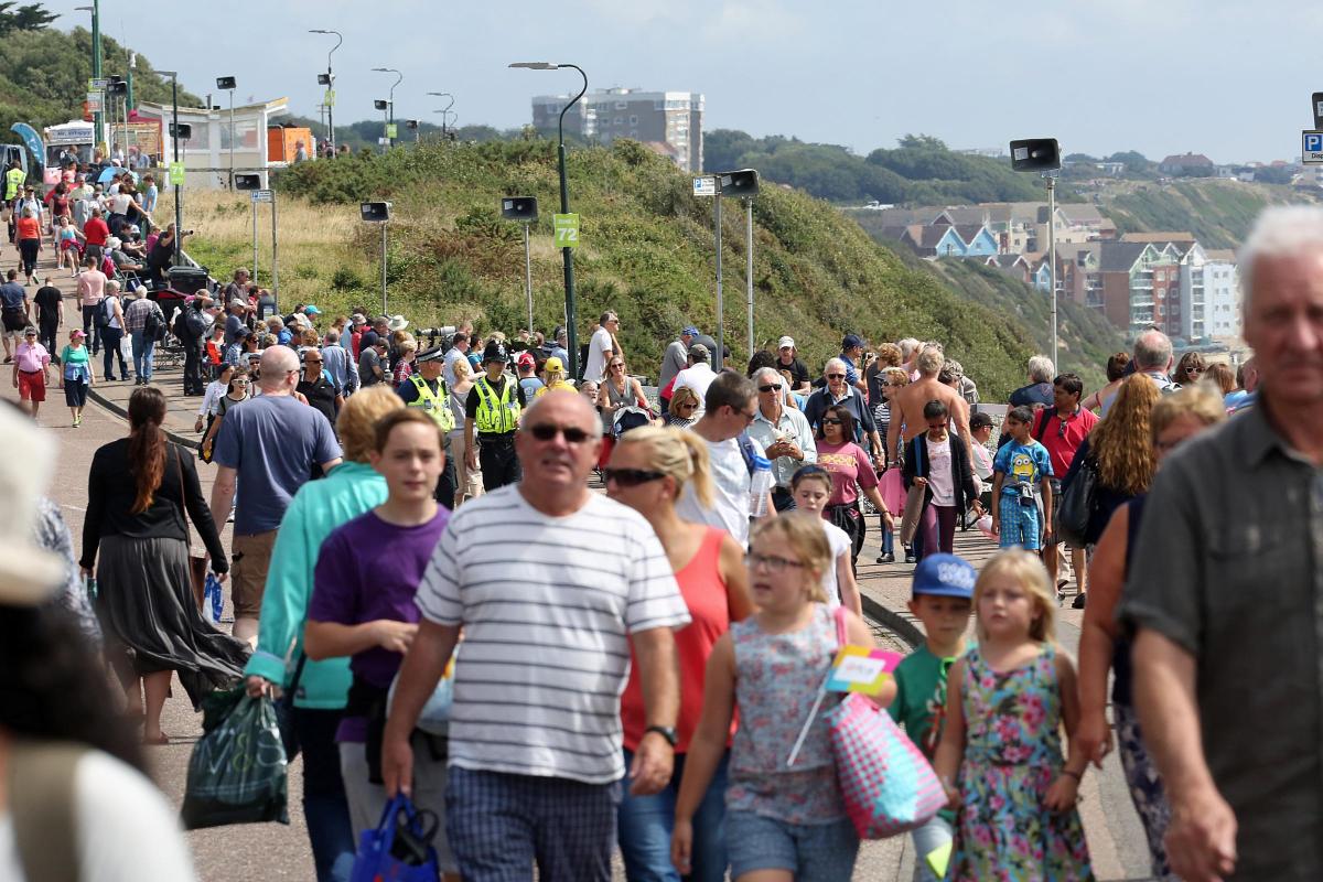 All the action from Friday at the Bournemouth Air Festival 2015. Pictures: Sally Adams