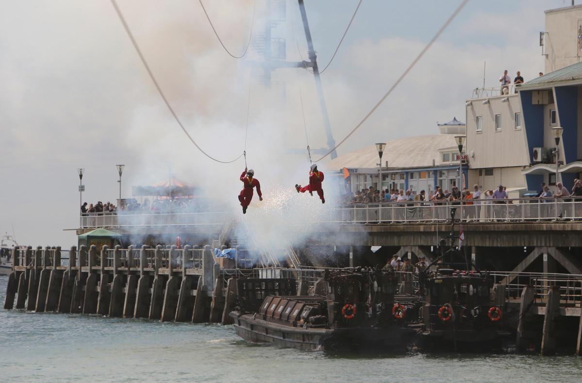 All the action from Friday at the Bournemouth Air Festival 2015. Pictures: Richard Crease