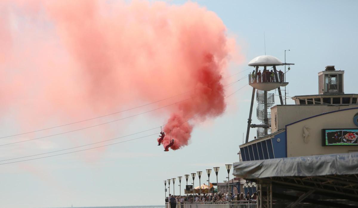 All the action from Friday at the Bournemouth Air Festival 2015. Pictures: Richard Crease