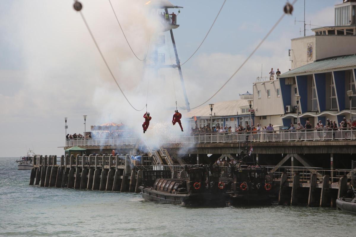 All the action from Friday at the Bournemouth Air Festival 2015. Pictures: Richard Crease