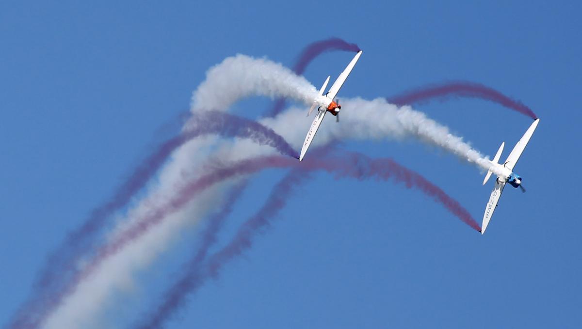 All the action from Friday at the Bournemouth Air Festival 2015. Pictures: Richard Crease