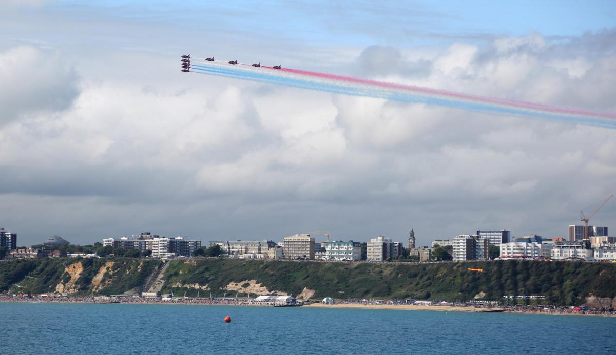 All the action from Friday at the Bournemouth Air Festival 2015. Pictures: Richard Crease