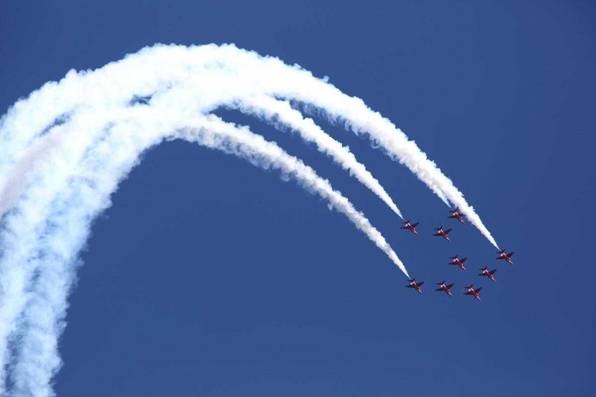 All the action from Friday at the Bournemouth Air Festival 2015. Pictures: Richard Crease