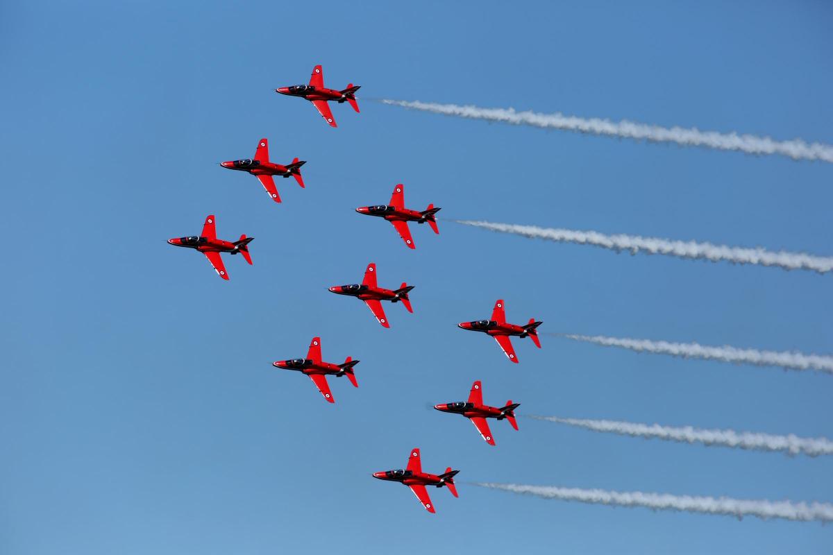 All the action from Friday at the Bournemouth Air Festival 2015. Pictures: Richard Crease