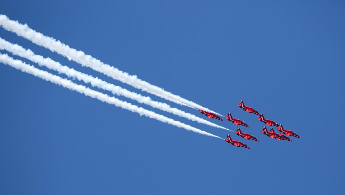 All the action from Friday at the Bournemouth Air Festival 2015. Pictures: Richard Crease