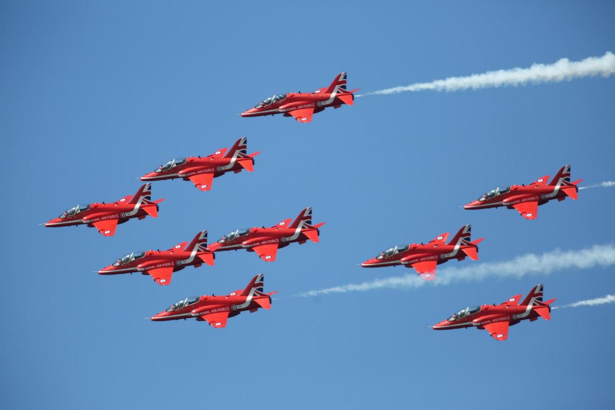 All the action from Friday at the Bournemouth Air Festival 2015. Pictures: Richard Crease