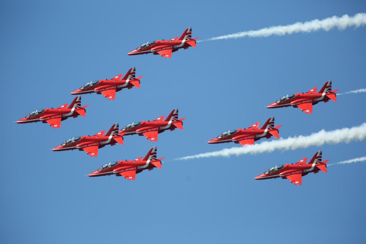 All the action from Friday at the Bournemouth Air Festival 2015. Pictures: Richard Crease