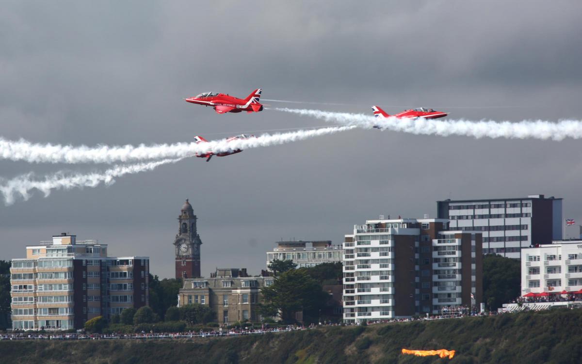 All the action from Friday at the Bournemouth Air Festival 2015. Pictures: Richard Crease