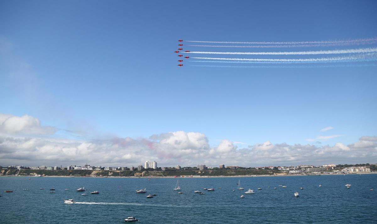 All the action from Friday at the Bournemouth Air Festival 2015. Pictures: Richard Crease