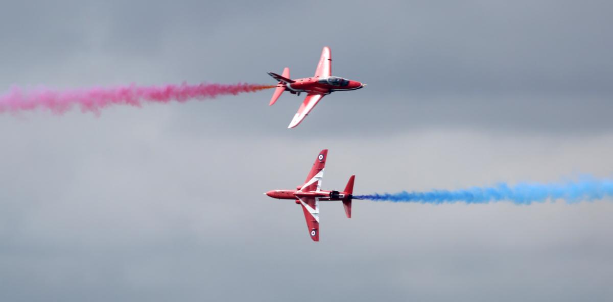 All the action from Friday at the Bournemouth Air Festival 2015. Pictures: Richard Crease