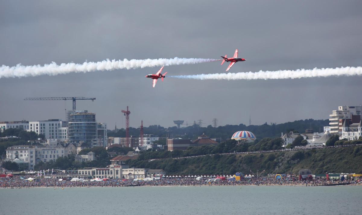 All the action from Friday at the Bournemouth Air Festival 2015. Pictures: Richard Crease