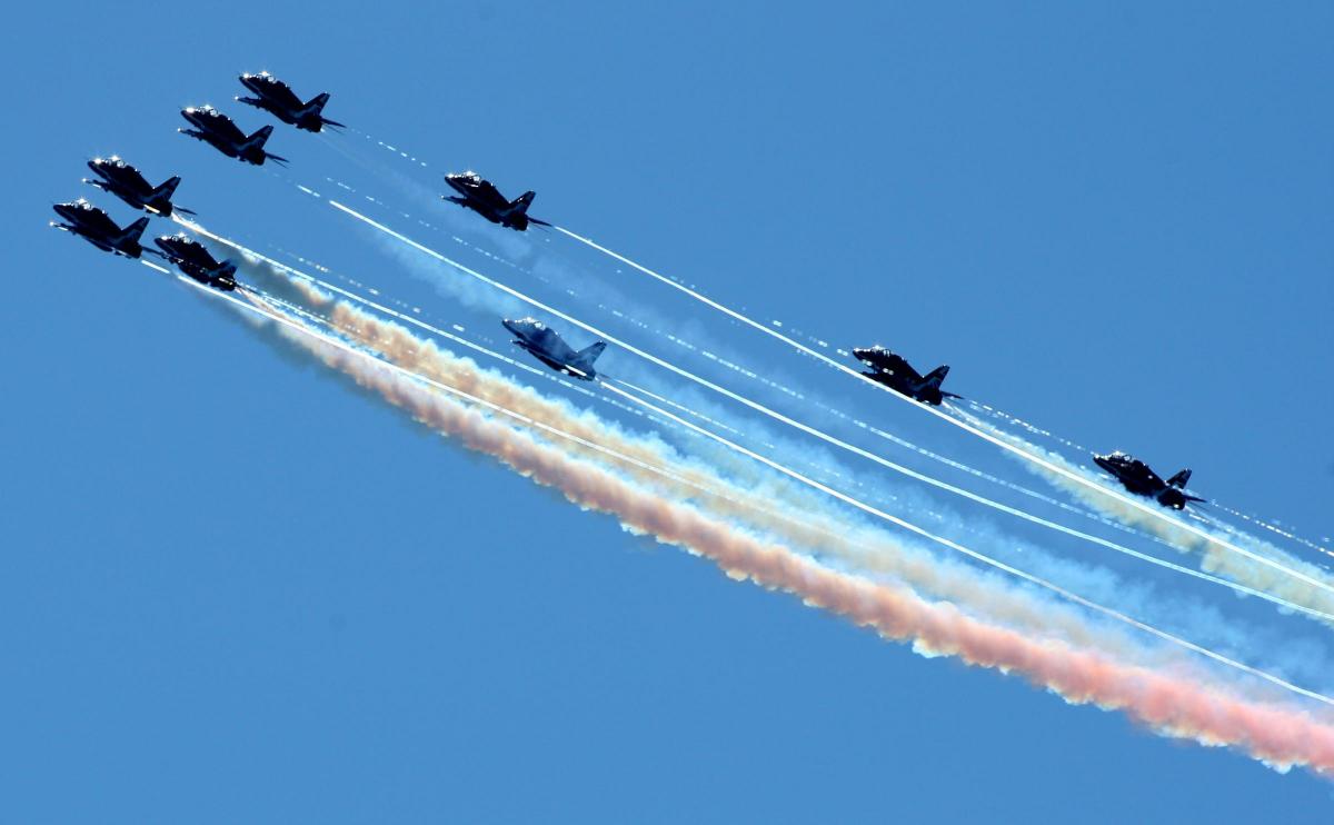 All the action from Friday at the Bournemouth Air Festival 2015. Pictures: Richard Crease