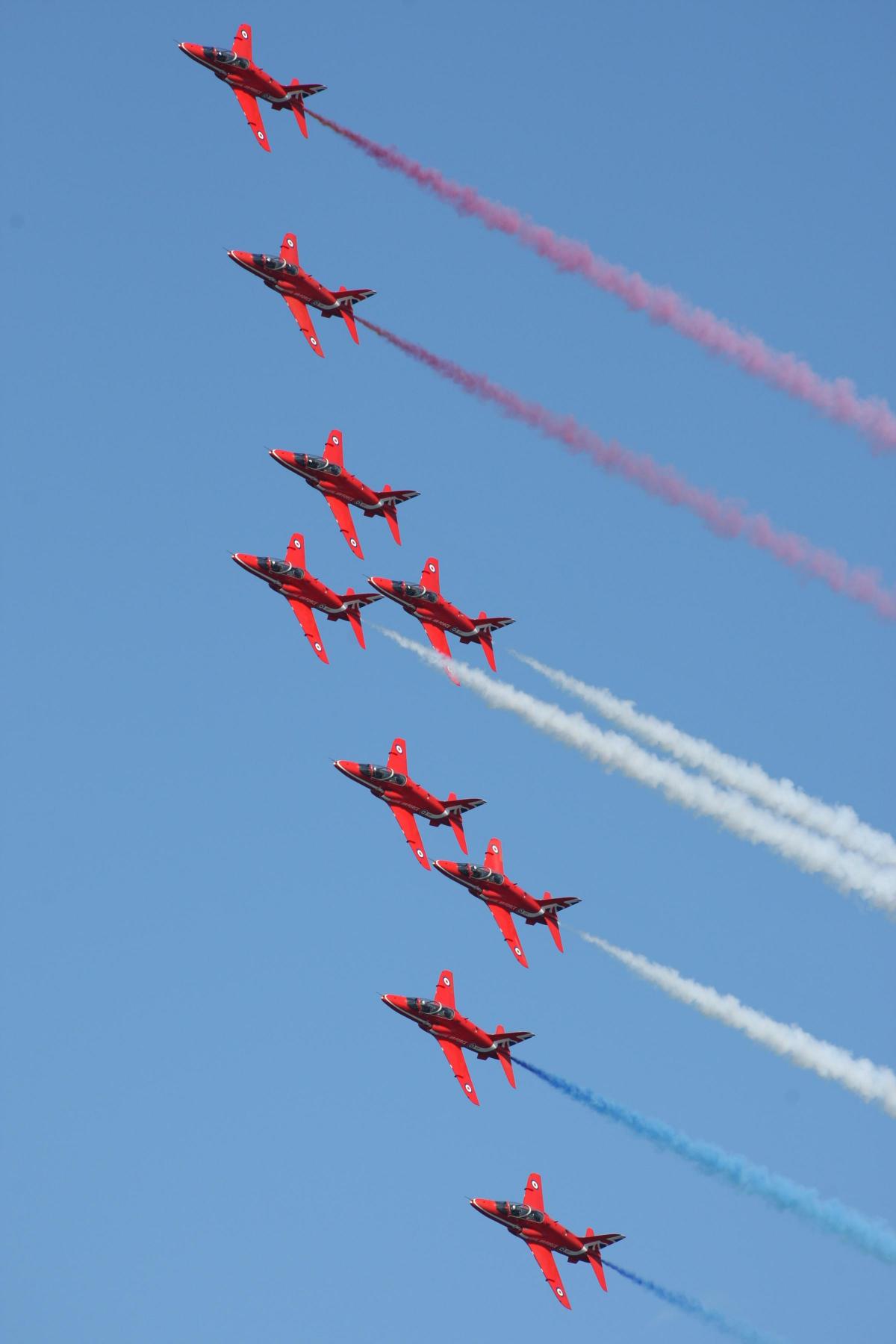 All the action from Friday at the Bournemouth Air Festival 2015. Pictures: Richard Crease