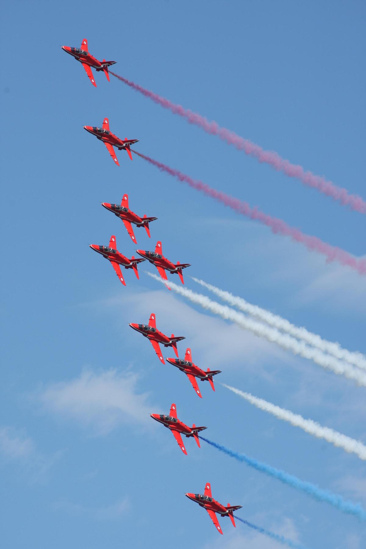 All the action from Friday at the Bournemouth Air Festival 2015. Pictures: Richard Crease