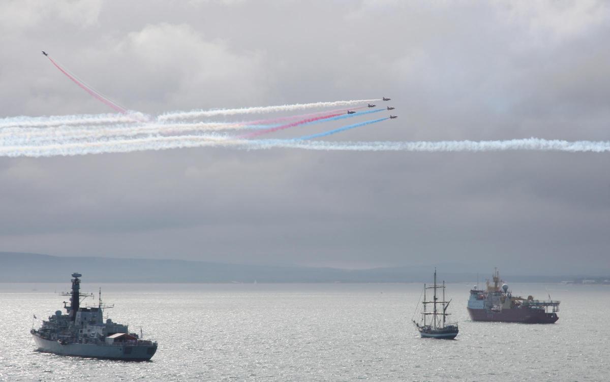 All the action from Friday at the Bournemouth Air Festival 2015. Pictures: Richard Crease