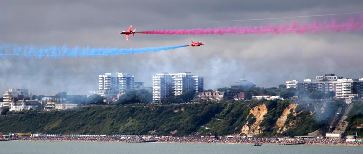 All the action from Friday at the Bournemouth Air Festival 2015. Pictures: Richard Crease