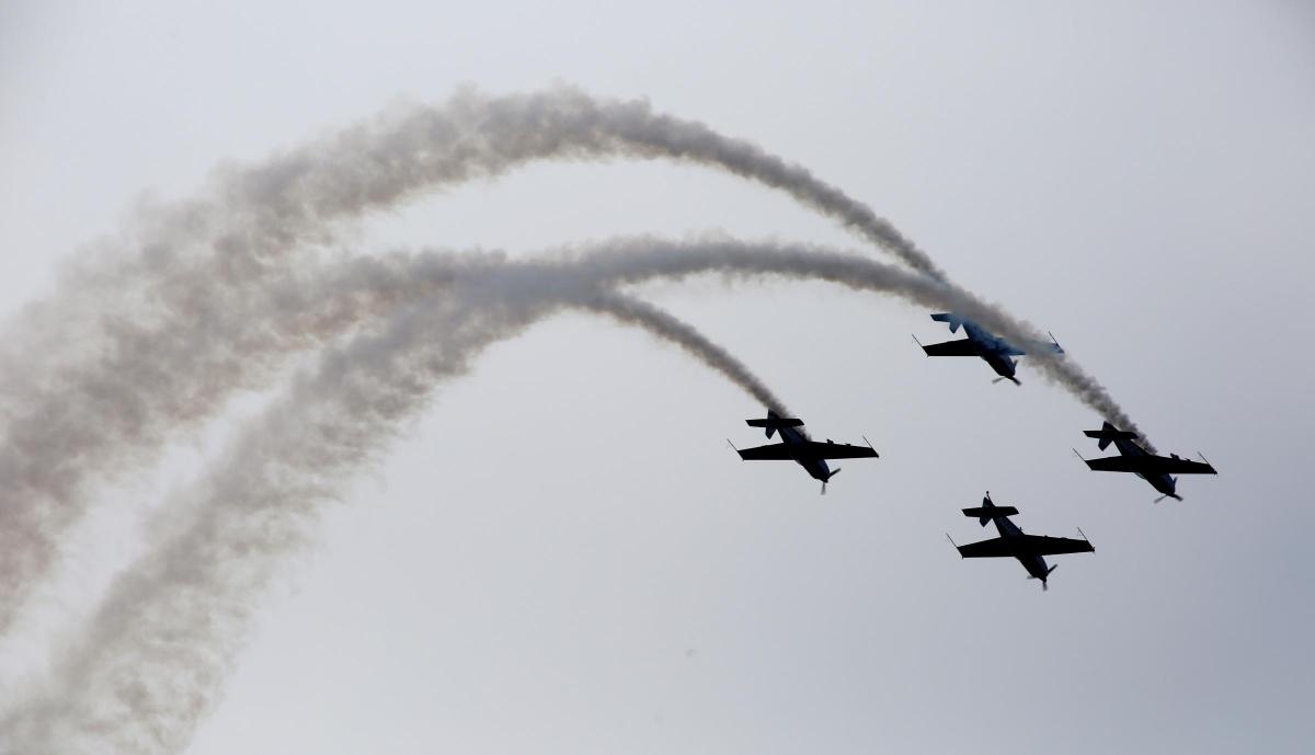 All the action from Friday at the Bournemouth Air Festival 2015. Pictures: Richard Crease