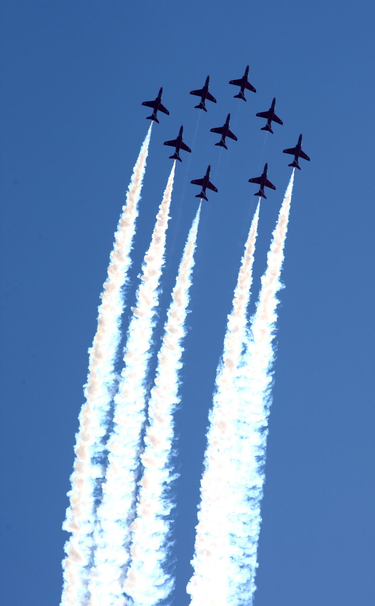 All the action from Friday at the Bournemouth Air Festival 2015. Pictures: Richard Crease