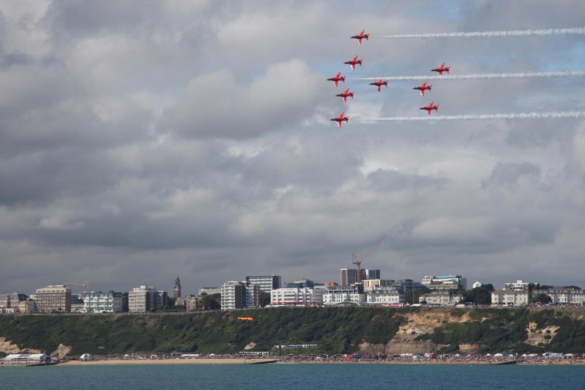 All the action from Friday at the Bournemouth Air Festival 2015. Pictures: Richard Crease