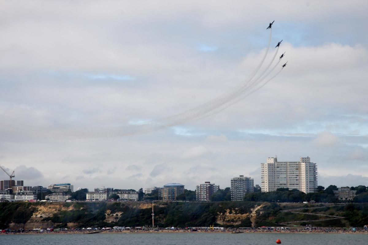 All the action from Friday at the Bournemouth Air Festival 2015. Pictures: Richard Crease