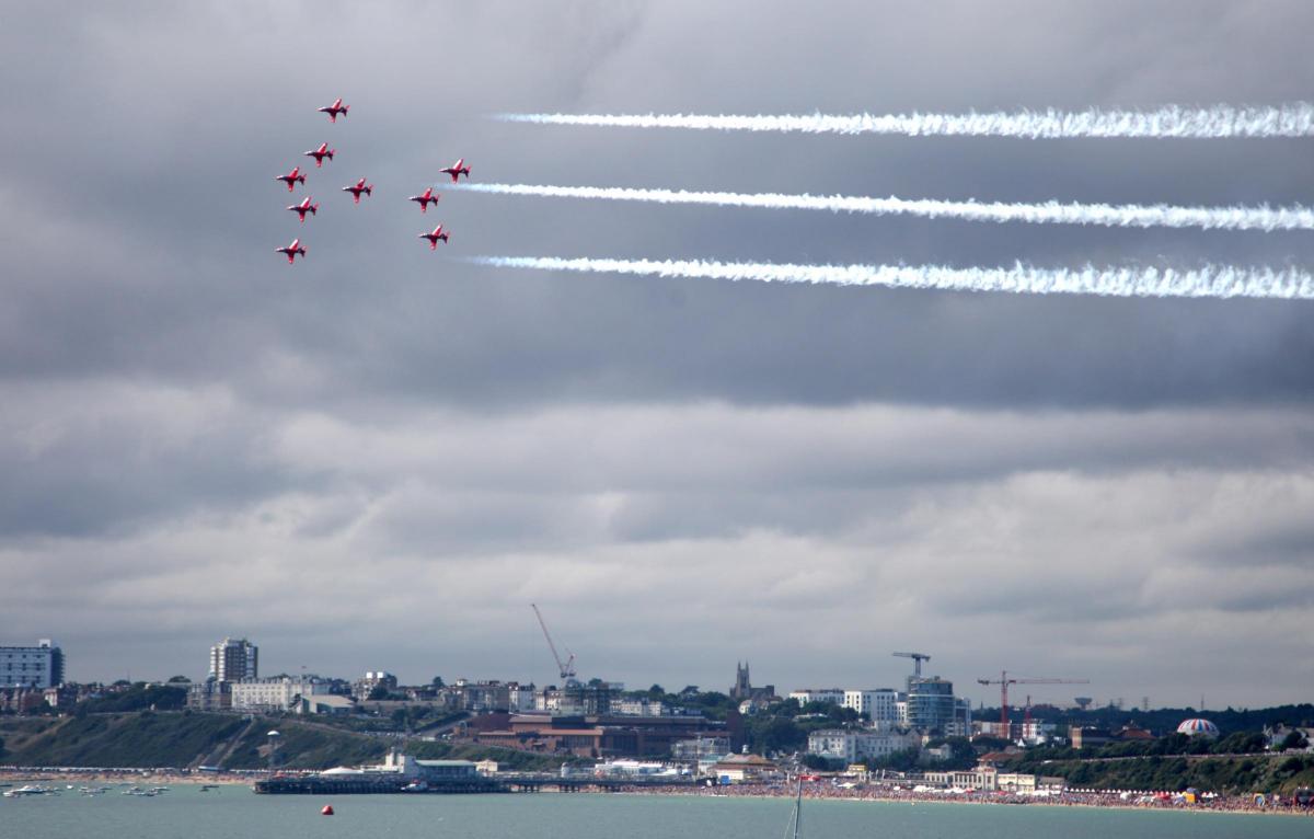 All the action from Friday at the Bournemouth Air Festival 2015. Pictures: Richard Crease