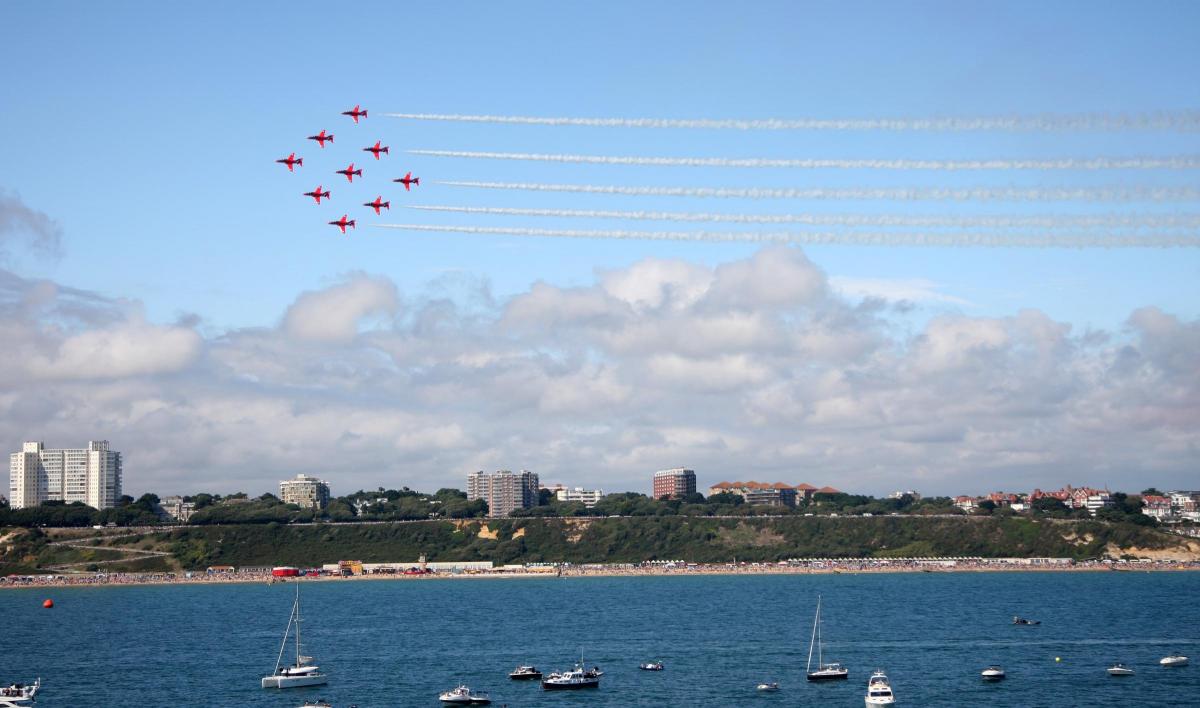 All the action from Friday at the Bournemouth Air Festival 2015. Pictures: Richard Crease