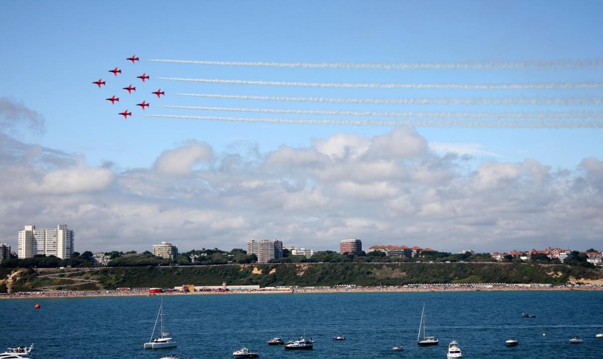 All the action from Friday at the Bournemouth Air Festival 2015. Pictures: Richard Crease