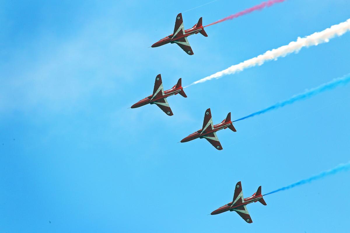 All the action from Friday at the Bournemouth Air Festival 2015. Pictures: Sally Adams